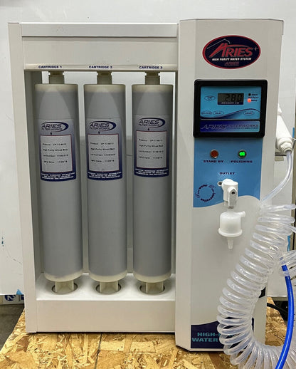 SISTEMA DE PURIFICACIÓN DE AGUA DE ALTA PUREZA ARIES FILTERWORKS ARS-105 - PIEZAS/REPARACIÓN