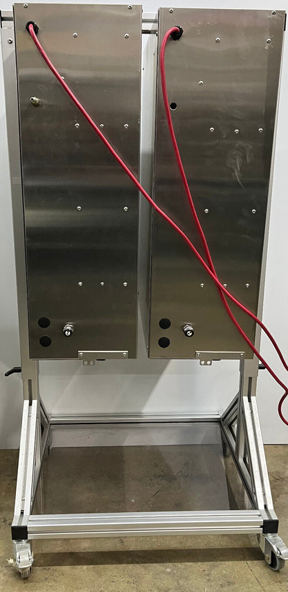 CUSTOM VERTICAL DOUBLE SS LOW TEMP AMBIENT TO 110F SOAKING CURING OVEN