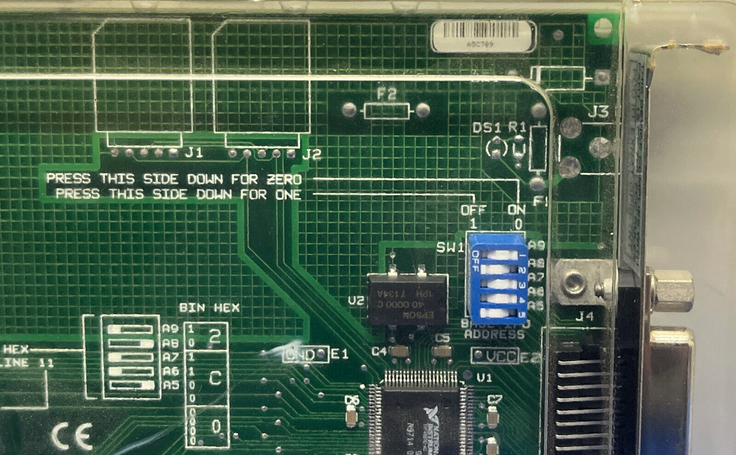 PLACA DE INTERFAZ AT-GPIB/TNT CCA DE NATIONAL INSTRUMENTS NO PROBADA 