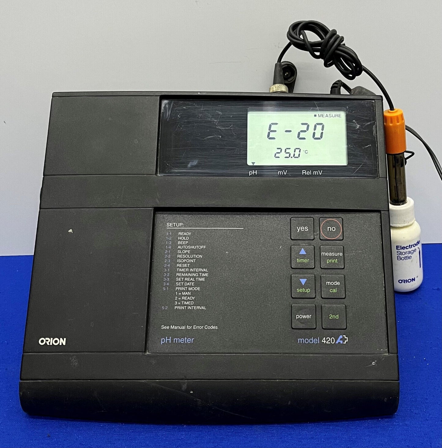 THERMO ORION 420A+ pH METER TESTER - ITEM IS FOR PARTS/REPAIR