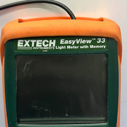 MEDIDOR DE FOTOS DIGITAL EXTECH EASYVIEW™ 33 CON MEMORIA Y ESTUCHE