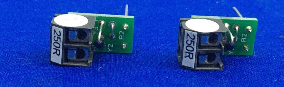 LOT OF 2 GRAPHIC CONTROLS TERMINAL FOR EURTHEUM CHESSEL CHART RECORDER