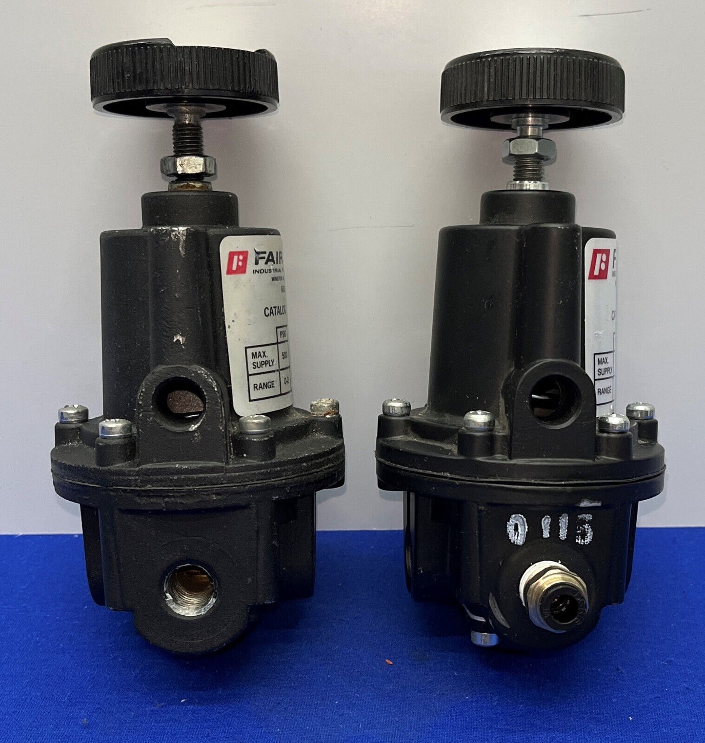 FAIRCHILD PNEUMATIC PRECISION REGULATOR 10212 MODEL 10 - 1 LOT OF 2