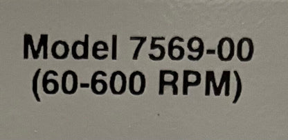 COLE PARMER MASTERFLEX® PERISTALTIC PUMP 7569-00 EASY-LOAD II 77202-60 PUMP HEAD