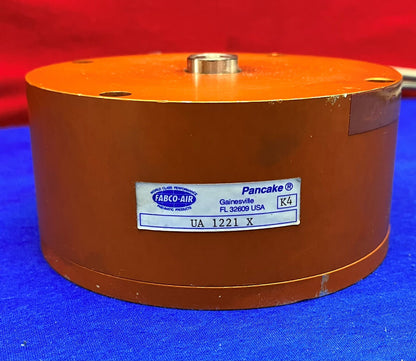 Actuador de cilindro neumático de doble efecto Fabco-Air Pancake UA-1221-X