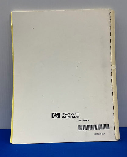 HP HEWLETT PACKARD 5959-3386 USER'S GUIDE FOR HP SERIES 661xxA MPS POWER MODULES