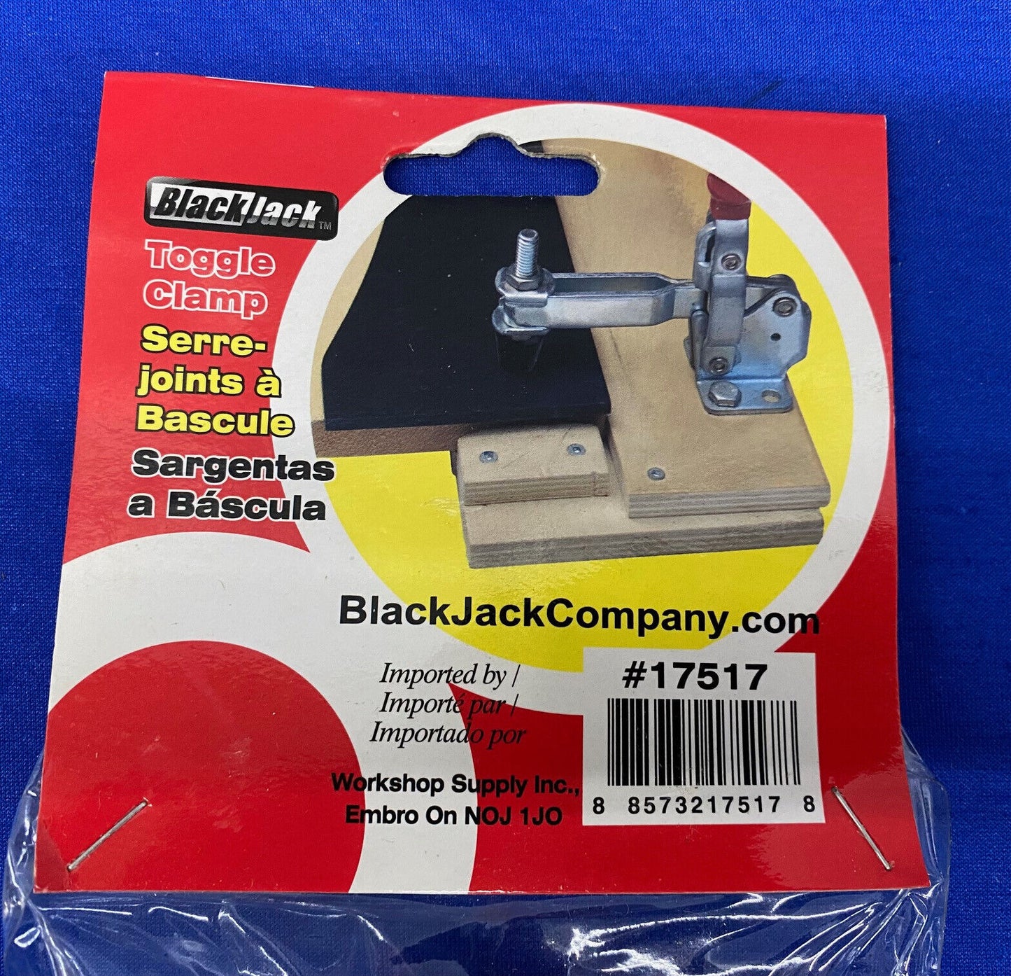 BLACKJACK ™ #17517 / 17517 Knebelklemme D500 PFUND - 1 LOT MENGE 5