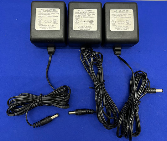 GLOBTEK WD1E1000L00 AC ADAPTER POWER SUPPLY - 1 LOT QTY 3