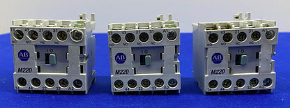 Allen Bradley AB M220 700DC-M220* CONTACTOR SERIE A - 1 LOTE CANTIDAD 3