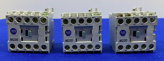 Allen Bradley AB M220 700DC-M220* CONTACTOR SERIE A - 1 LOTE CANTIDAD 3