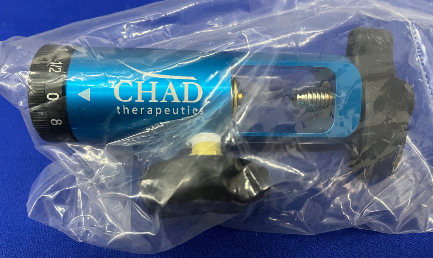 REGULADOR DE OXÍGENO CHAD THERAPEUTICS CH4808-L-BLUE CGA 870 50 PSI