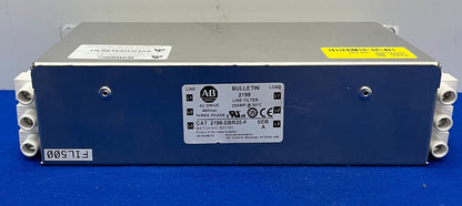 Allen Bradley AB AC DRIVE 2198 / 2198-DBR20-F Ser A LINE FILTER