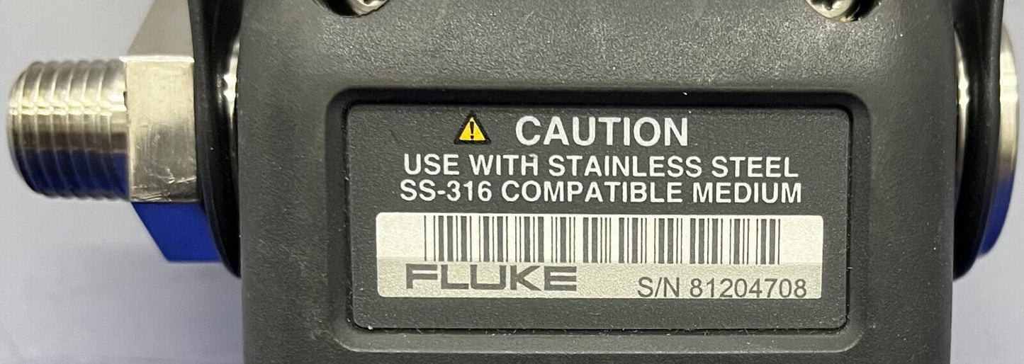 FLUKE 700PD7 PRESSURE MODULE RANGE -15/+200 PSIG BURST PRESSURE 600 PSIG