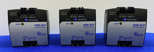 Allen Bradley AB 1606-XLP FUENTE DE ALIMENTACIÓN 1606-XLP100E Ser.A - 1 LOTE CANTIDAD 3