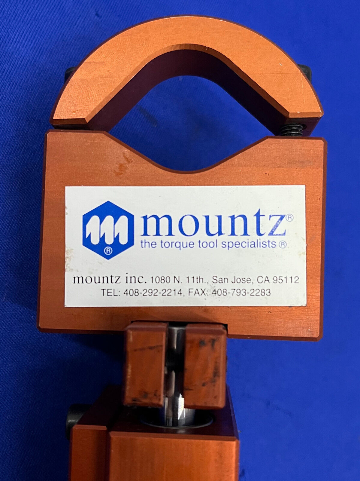 MOUNTZ TORQUE ARM ACCESSORIES TELESCOPING TOOL CLAMP w/ EXTENSION DOUBLE SLIDE