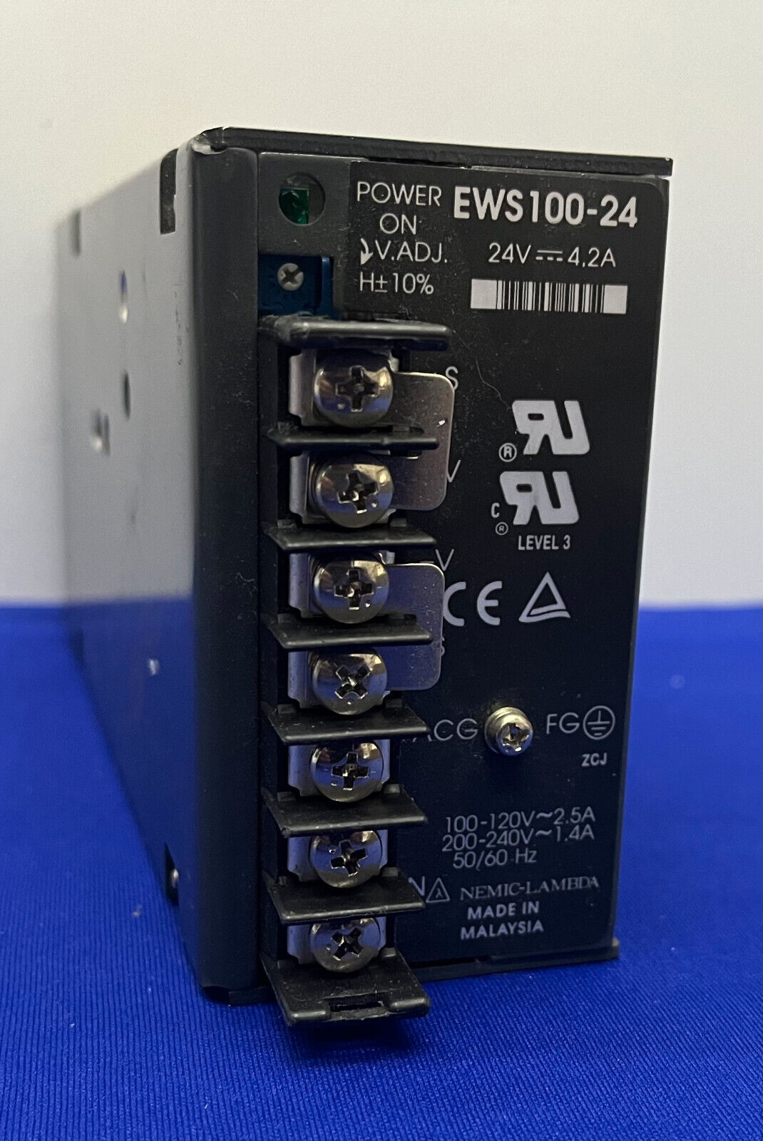 NEMIC-LAMBDA POWER SUPPLY EWS100-24 / EWS-100-24  24V 4.2A