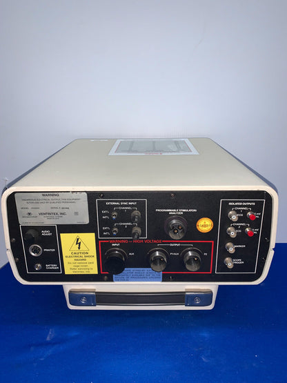 VENTRIX  HV0200 VINTAGE DEFIBRILLATOR BATTERY REMOVED, DOESN'T POWER UP