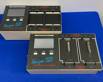 ANALIZADOR DE CABLEADO DE ALTA TENSIÓN HORIZON 1500 CABLETEST H1500P-HV1 PIEZA/REPARACIÓN CANTIDAD 2