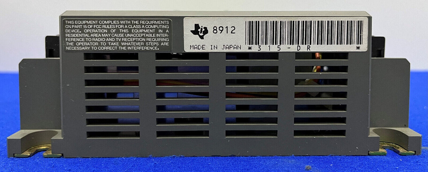 TEXAS INSTRUMENTS / SIEMENS 315DR RELÉ DEL MÓDULO DEL PROCESADOR CENTRAL