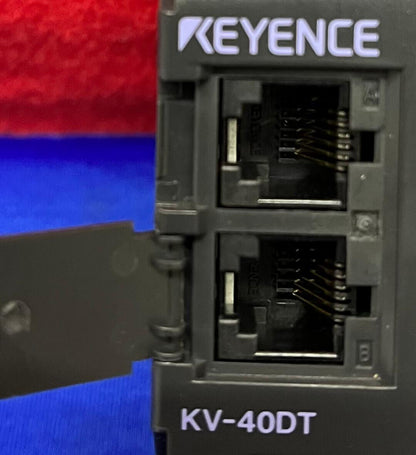 KEYENCE KV-40DT / KV40DT PROGRAMMIERBARER CONTROLLER (FEHLENDE ABDECKUNG) 