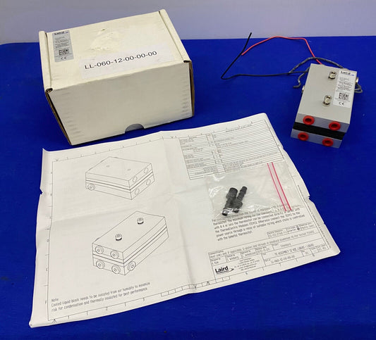 LAIRD TECHNOLOGIES ® LL-060-12-00-00-00 CONJUNTOS TERMOELÉCTRICOS LÍQUIDO/LÍQUIDO