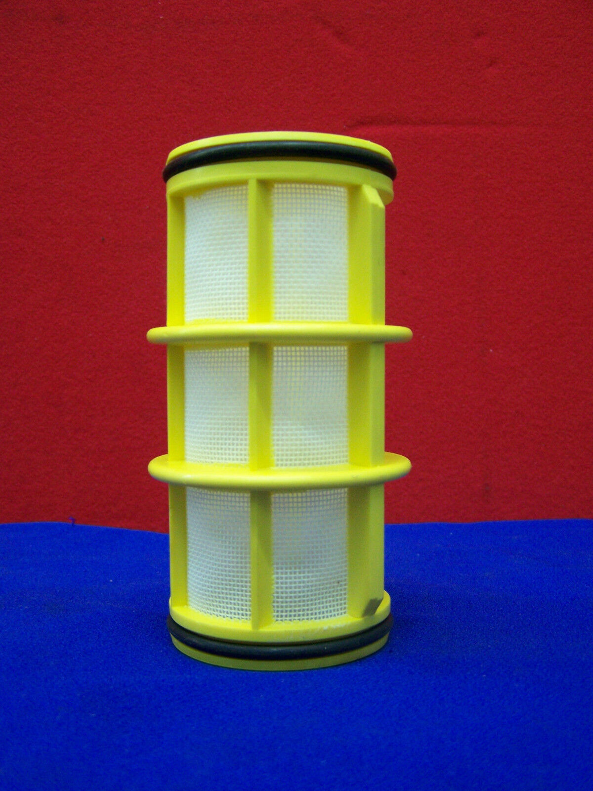 2P812 5" FILTER SCREEN YELLOW 155 MESH 100 MICRONS DIAMETER 2"