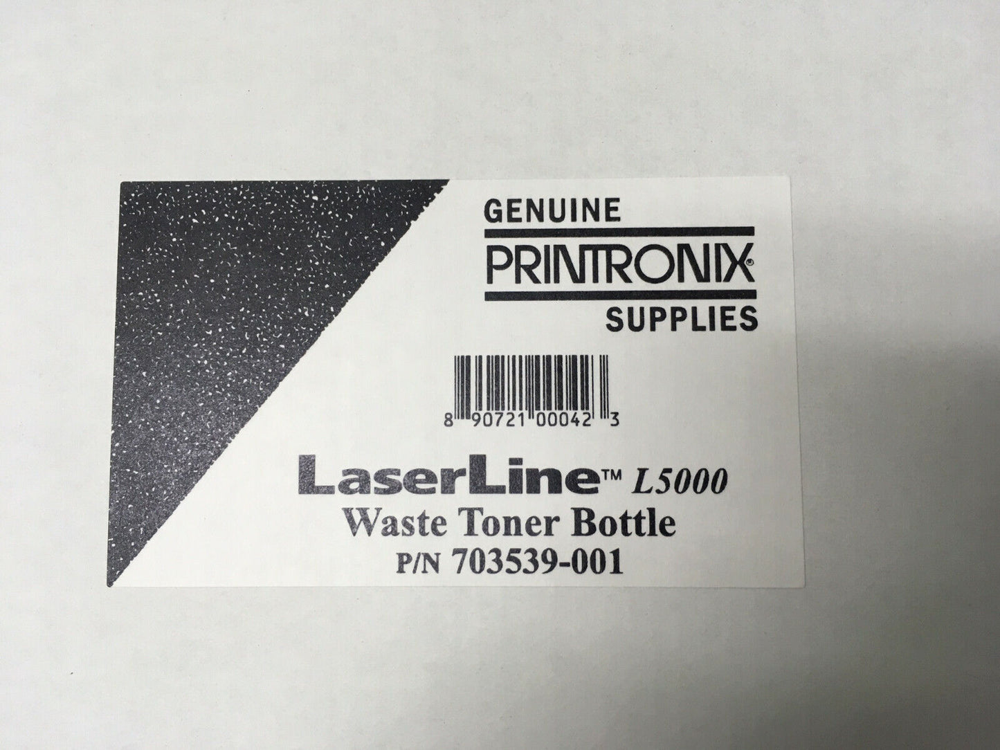 PRINTRONIX 703539-001 WASTE TONER BOTTLE