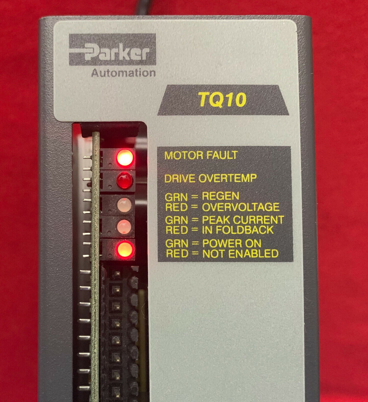 SERVOCONTROLADOR DE PAR COMPUMOTOR TQ10 DE PARKER AUTOMATION