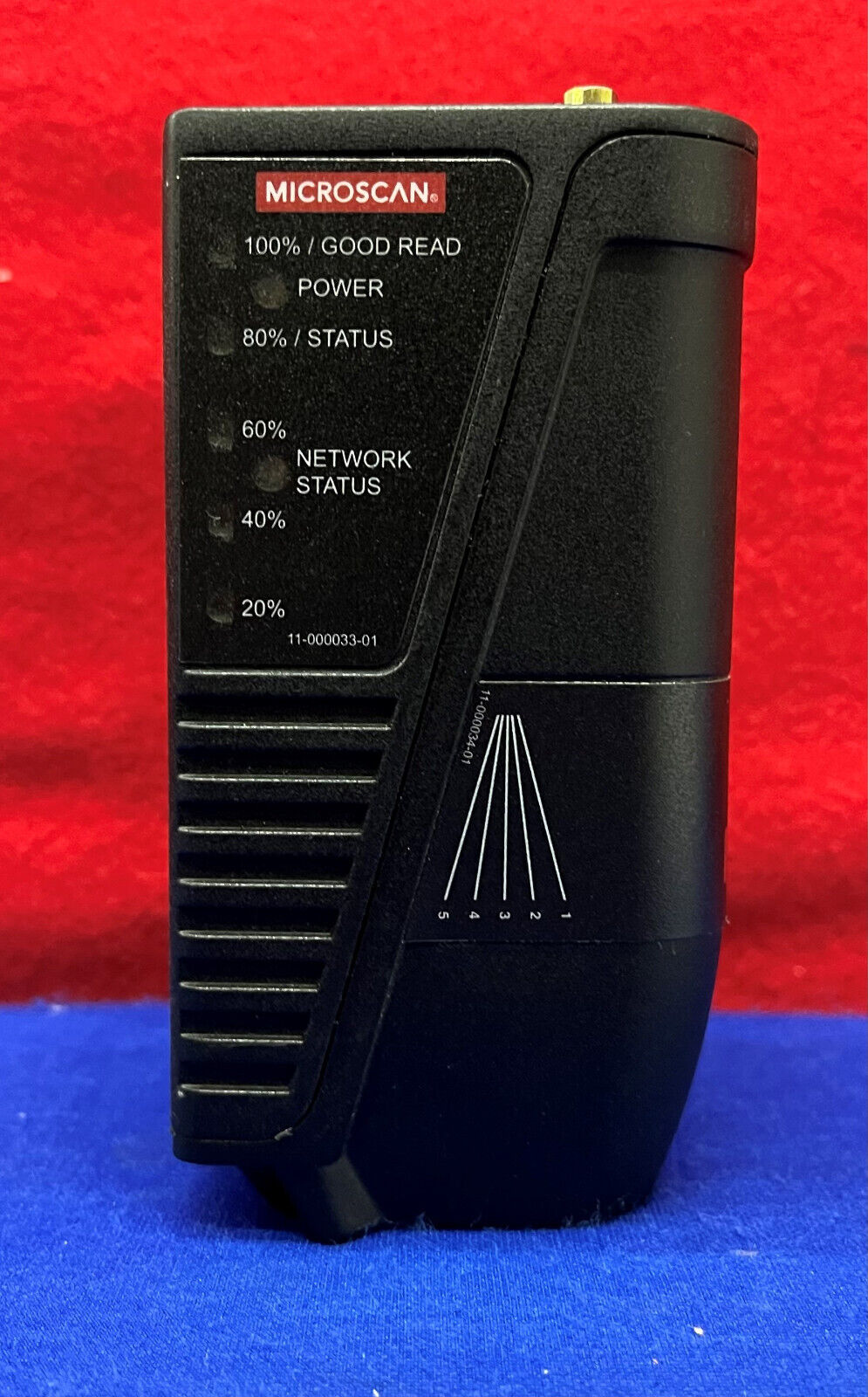 Escáner de código de barras Omron Microscan FIS-6700-0002, 101,6 mm, diámetro exterior de 4,0”