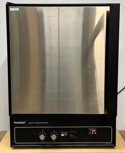 PRECISION SCIENTIFIC STG80 GRAVITY CONVENTION LAB OVEN TEMP TO 225C 120V