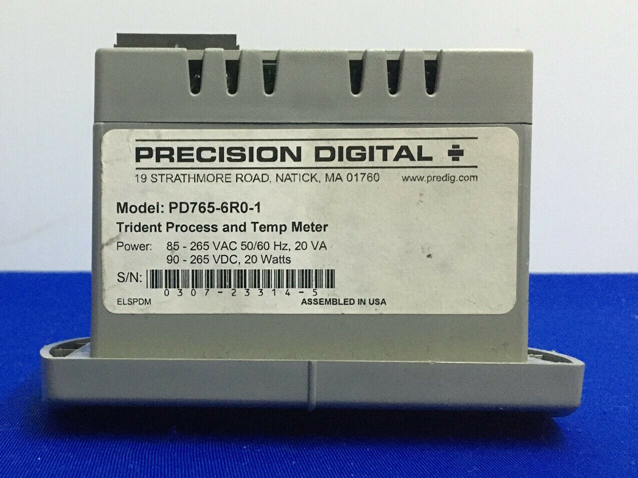 PRECISION DIGITAL PD765-6R0-1 TRIDENT PROCESS AND TEMP METER