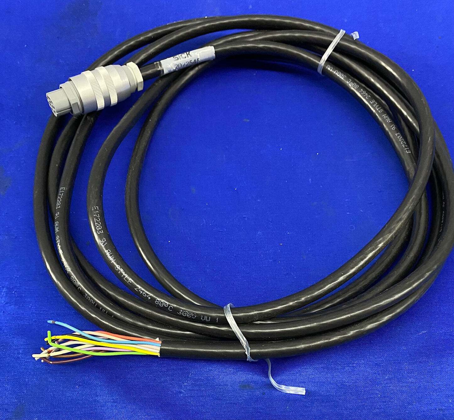 SICK 2022545 E172203 AWM STYLE 2464 80 DEGREE C 300V VW 1 CABLE 15 FT