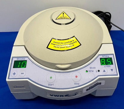 VWR GALAXY 5D MINI CENTRIFUGE W/ ROTOR & CAP 24VDC