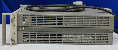 HP 66000A MPS MAINFRAME MODULAR DC POWER SYSTEM 8-SLOT & 3 QTY 16A DC CONNECTORS