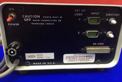 BOECKELER INSTRUMENTS POSSIBLE MODEL NUMBER - 2-MR MICROCODE II DIGITAL READOUT