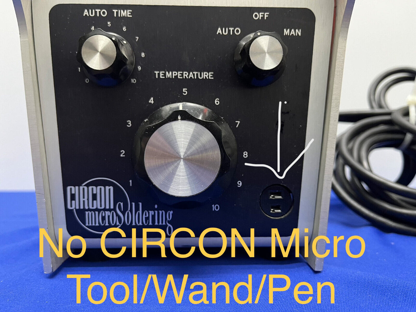 CIRCON MICROSOLDERING PULSE DOT SYSTEM II MICRO SOLDERING STATION - PARTS/REPAIR