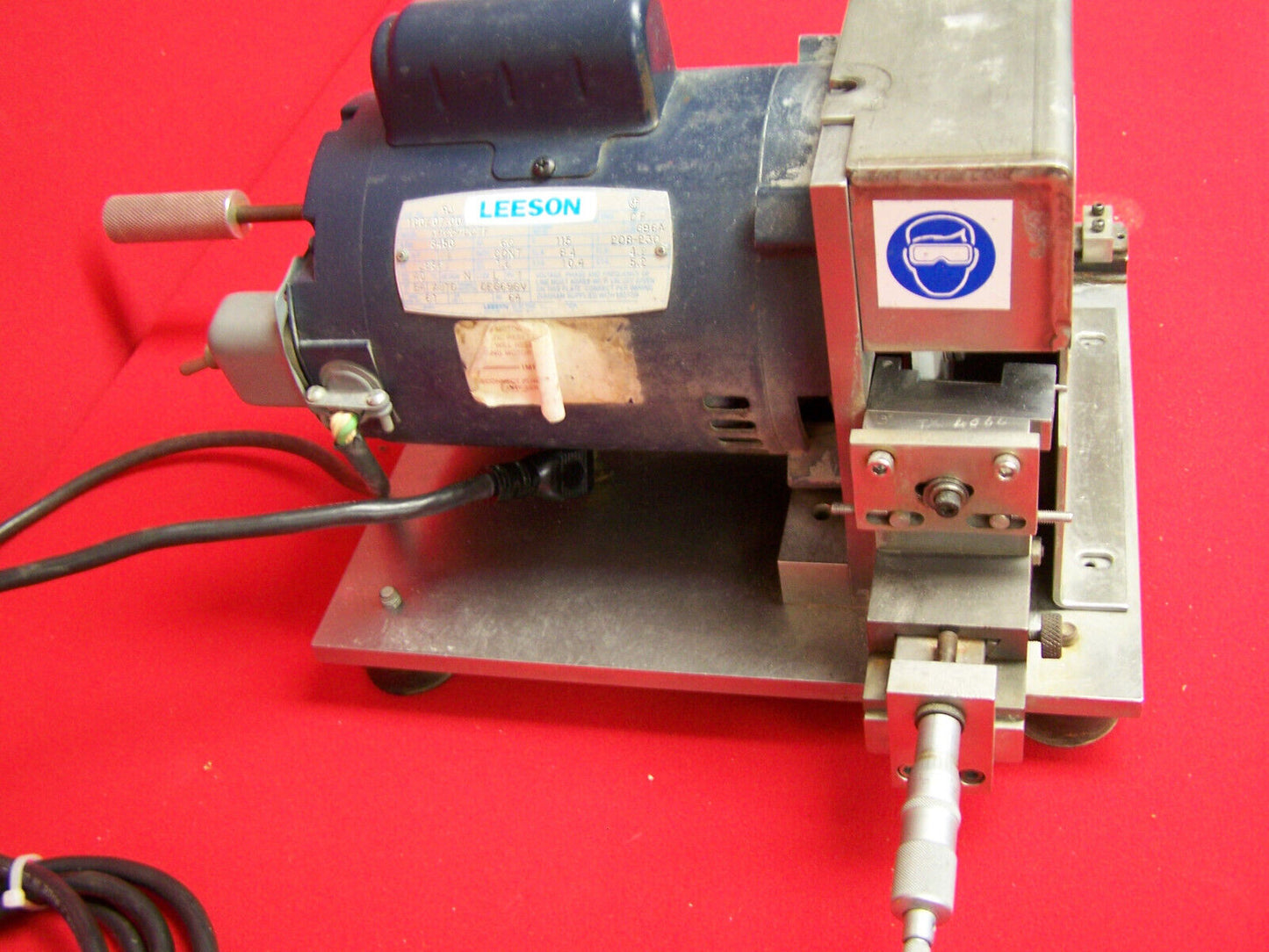 LEESON, A4C34DC7F, CATHETER PROFILE TIP GRINDER WATER COOLED ADJUSTABLE