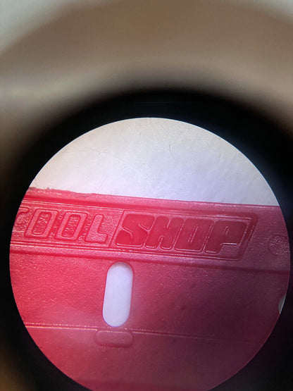 CABEZAL DE MICROSCOPIO DE MARCA NOMINAL 0,8X - 5X CON OCULARES 10X, SOPORTE Y LUZ