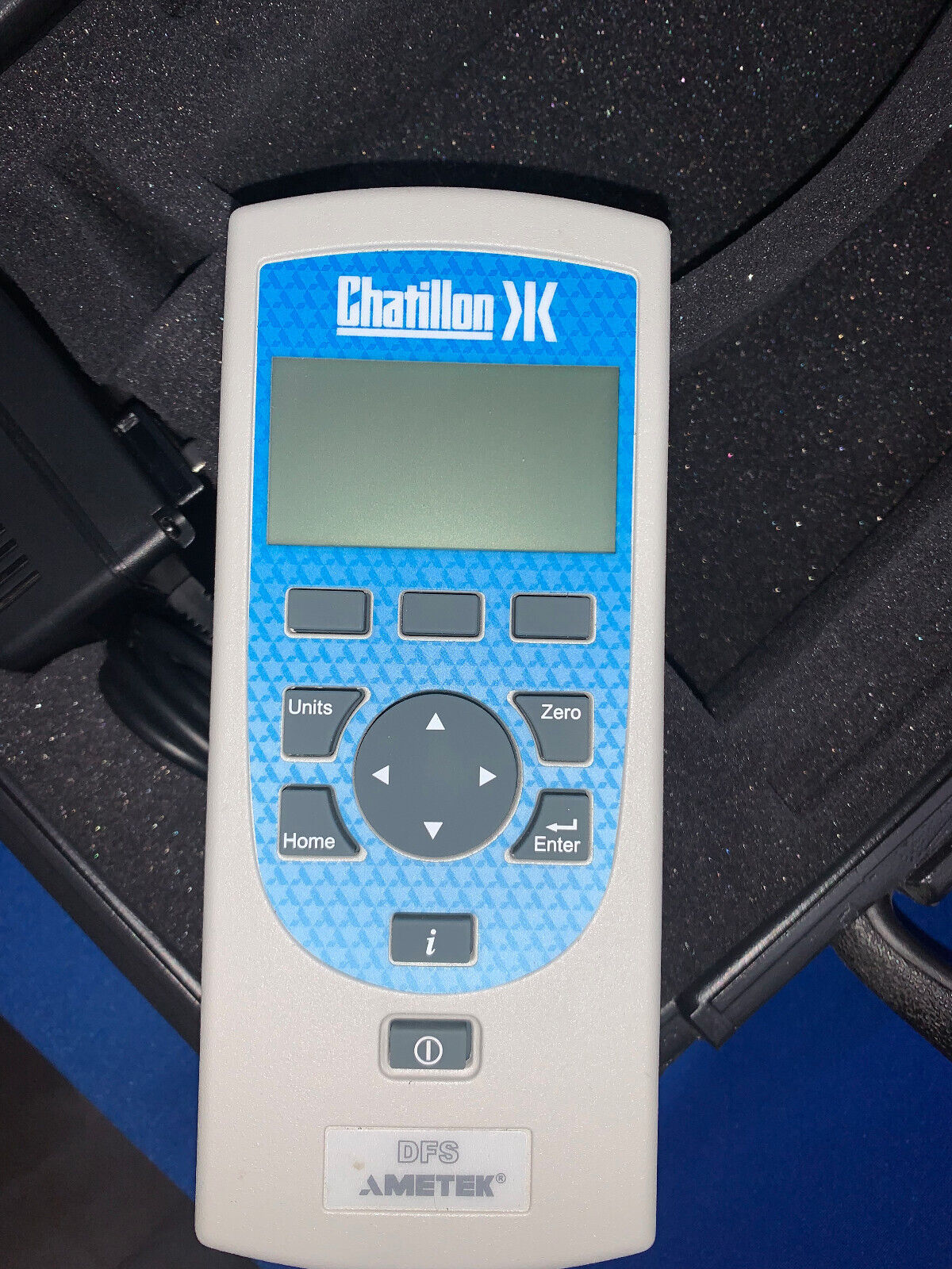 CHATILLON DFS DIGITAL READOUT UNABLE TO TEST WITHOUT LOAD CELL POWERS ON