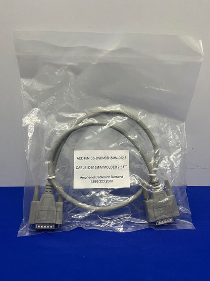 CABLES ACD AMPHENOL BAJO DEMANDA CABLE CS-DSDMDB15MM-002.5