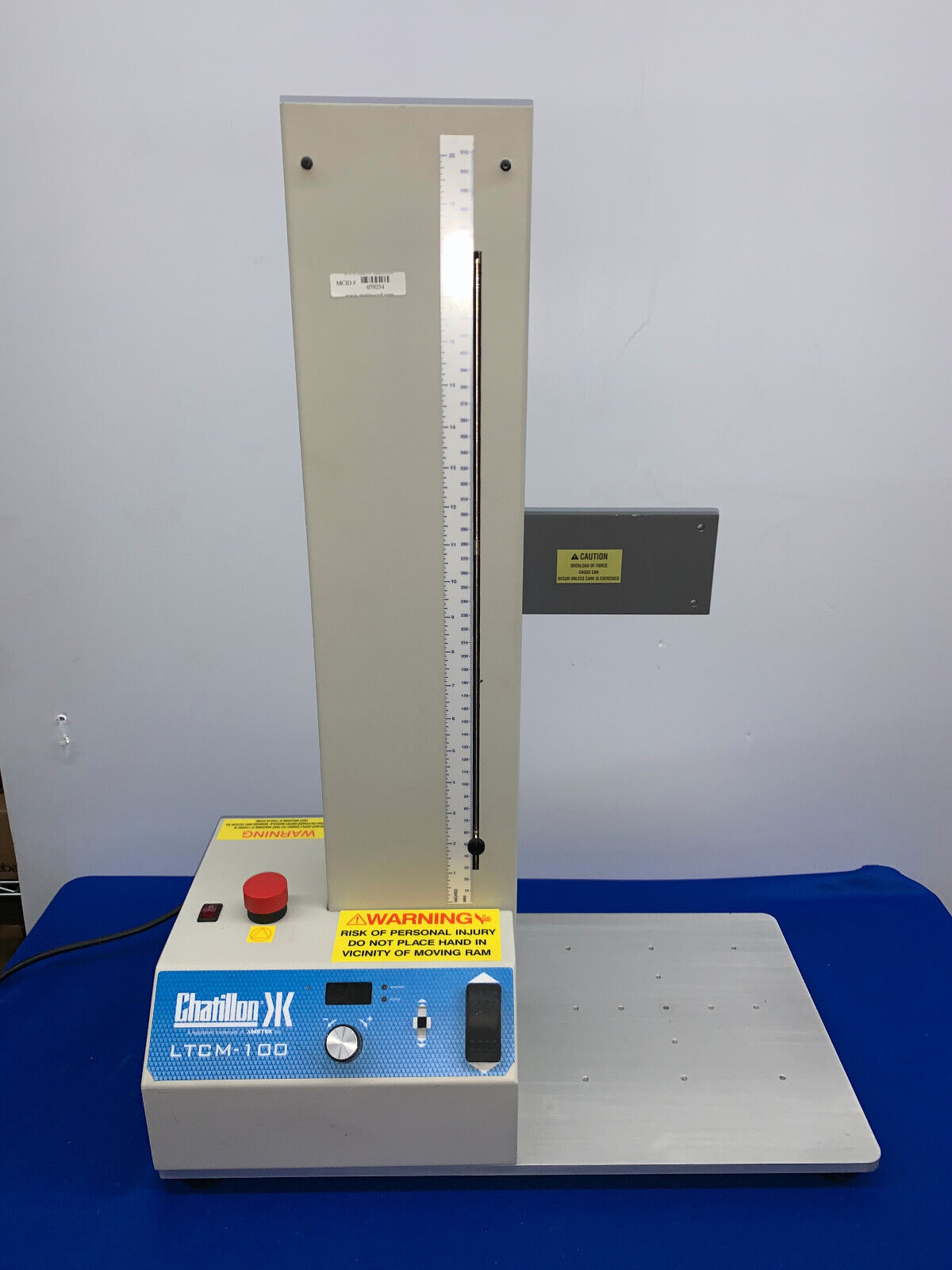 CHATILLON, LTCM-100 TENSILE TEST FRAME, NO LOAD CELL