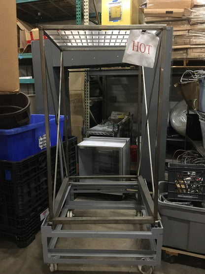 DESPATCH OVEN PRC2-45-2E MAX 500°F I/D 5' H X 3' W X 3' D 2 ROLL IN HANGER CARTS