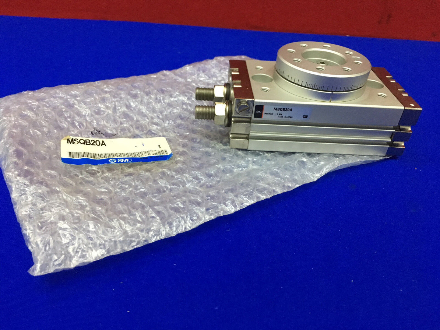 SMC MSQB20A ROTARY ACTUATOR WITH TABLE