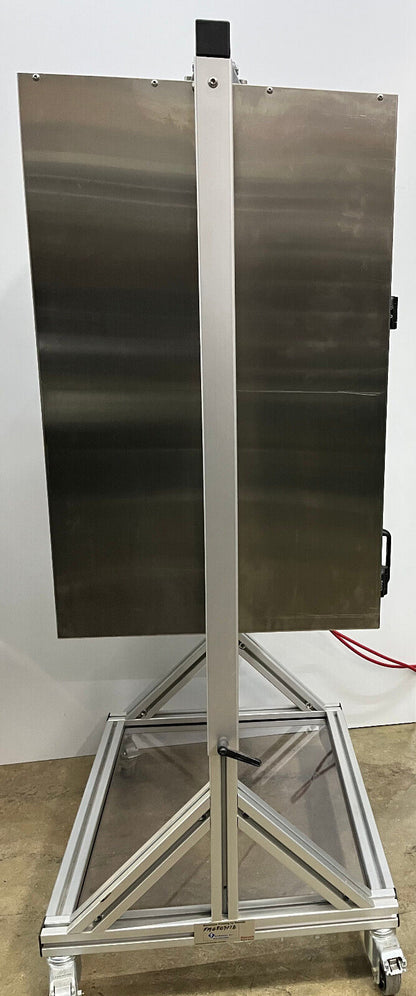 CUSTOM VERTICAL DOUBLE SS LOW TEMP AMBIENT TO 110F SOAKING CURING OVEN