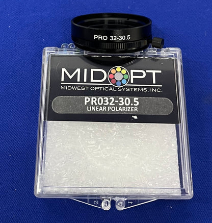 MIDWEST OPTICAL SYSTEMS MIDOPT PRO32-30.5 / PRO 32-30.5 LINEAR POLARIZER FILTER