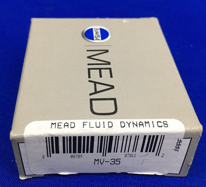 MEAD FLUID DYNAMICS BIMBA MV-35 MECHANISCHES LUFTSTEUERVENTIL 1/8"NPT PORT/3 PORT