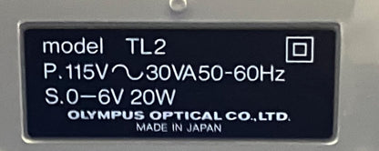 OLYMPUS TL2 OPTICAL MICROSCOPE ILLUMINATOR POWER SUPPLY PARTS AND REPAIR