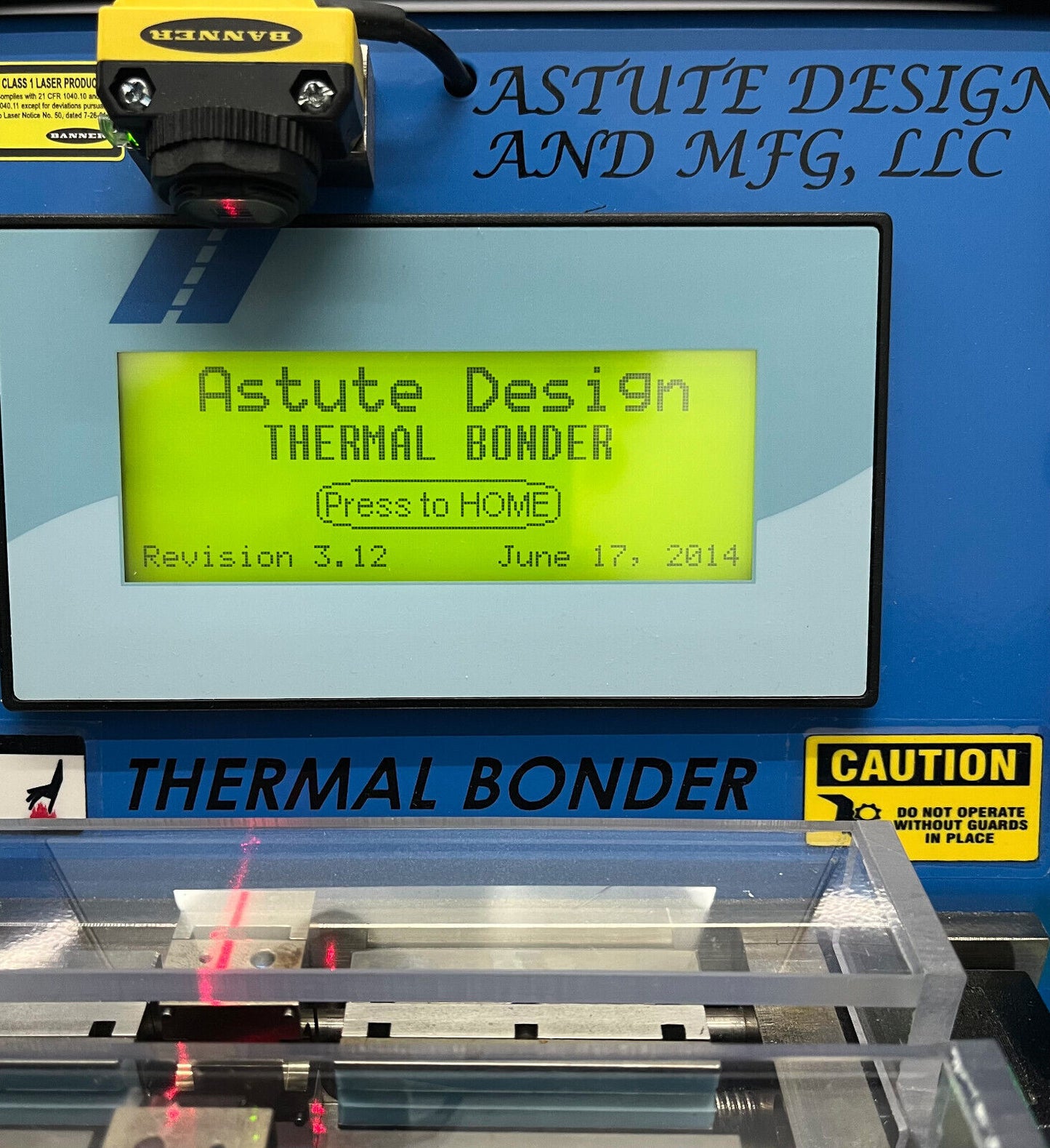 ASTUTE DESIGN THERMISCHER KATHETERBONDER DOPPELKLEMME 110/120 VAC Split Die Bonder