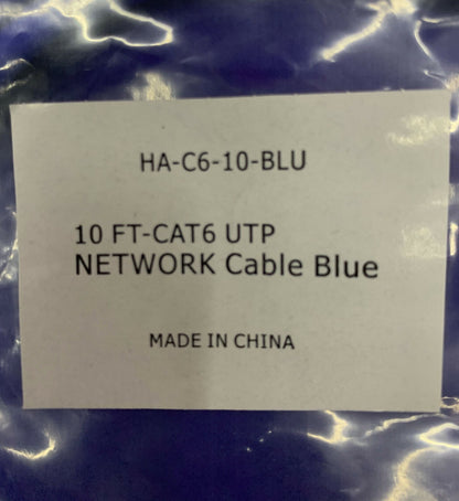 20 Stück – blaue Cat52e-/Cat6UTP-Netzwerkkabel – Anzahl der Stile siehe Anzeige