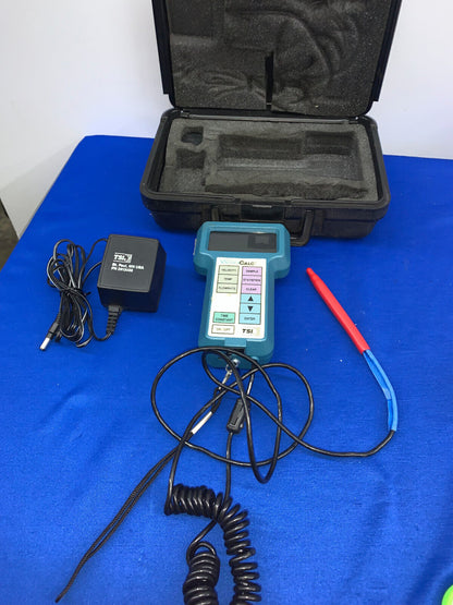 TSI 8345 VELOCICALC VELOCITY METER INCLUDES POWER SUPPLY